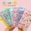 Pegatinas de Relieve Tridimensional Sanrio Pegatinas de Paisaje de Cristal 3D Manualidades DIY para Niños Pegatinas de Diamantes Pegatinas Decorativas para Teléfono Móvil