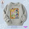 Suéter infantil de Super Mary Mario para primavera y otoño, delgado, camisa de manga larga para niños, ropa infantil moderna para niños medianos y grandes