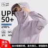 Jaqueta Original de Fio para Proteção Solar ao Ar Livre Estilo Montanha para Mulheres, Roupa Respirável com Proteção UV para Proteção Solar para Homens, Em Estoque