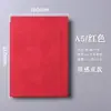 Cuaderno A5 al por mayor con tapa blanda, banda elástica, alto valor estético, adecuado para oficina, reuniones, negocios, color sólido, logo personalizable