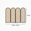 Biombo Plegable de Madera Maciza y Ratán Estilo Nórdico Japonés para Sala de Estar, Hotel, Oficina, Entrada, Sencillo y Portátil