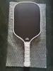 Raquete de Pickleball Fibra de Carbono Fosca Textura de Pano T700 Raquete de Peça Única Mesma Estilo da Marca Grande 16 Espessura Pronta para Competição Profissional Estoque