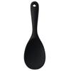 Cuchara de arroz de silicona de fábrica, cuchara para olla arrocera, cuchara de arroz de silicona de grado alimenticio, cuchara de pala de silicona para wok antiadherente, cuchara en stock, venta al por mayor