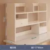 Prateleira de Armazenamento para Mesa de Escritório para Quarto de Casa Estante de Livros Simples Vertical de Múltiplas Camadas Prateleira de Armazenamento para Estudantes Pequena Estante de Livros