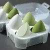 Huevo de cáscara de huevo Huevo de Belleza Esponja de Polvo Súper Suave Doble Uso Seco y Húmedo Esponja Hidrofílica para Maquillaje Huevo de Maquillaje Maquillaje