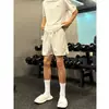 Pantalones Cortos Deportivos American Fitness para Hombre 2026 Verano Nuevos Estilo Coreano Marca de Tendencia Casual Estilo Perezoso de Secado Rápido Pantalones Cortos Casuales