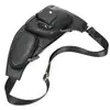 Bolso de hombro cruzado retro moderno para hombre, bolso de pecho de cuero para el trabajo