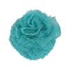 Milhão em estoque 2,5cm Tecido de Renda Gaze Bola de Gaze Bola de Cabelo Flor Artesanal Tecido de Flor Acessórios para Joias DIY Acessórios para Roupas