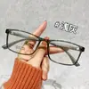 Gafas Cuadradas Sólidas en Stock Modelo Popular Marco Tr90 Color de Moda Tendencia Marco para Gafas de Prescripción Venta Directa de Fábrica