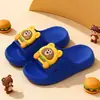Sandalias Suaves de Suela para Niños y Niñas, Estilo Verano 2026, Pantuflas Antiderrapantes de Dinosaurio Lindas para Niños Pequeños y Medianos