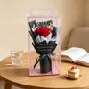 Venta al por mayor de fabricantes de recuerdos para el Festival de Medio Otoño y el Día Nacional, Ramo de Rosas y Lirios en Palo Retorcido, Caja de Regalo de Alta Gama para Familiares y Parientes de Visita