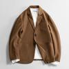Traje de Chaqueta para Adolescentes Hombres Primavera y Otoño 2024 Estilo Coreano Ruppy Traje de Pareja Atractivo Holgado de Alta Gama Casual Ropa para Hombres