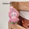Muñeco de peluche con cabeza de estrella de dibujos animados, colgante de la estrella de Patricio, accesorios para mochila escolar, broche, tocado, accesorios de decoración de ropa