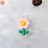 Tulipa de Resina Materiais Artesanais Acessórios para Joias DIY Enfeites para Pendurar Girassol Chaveiro Pingente Pingente Pequeno