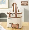 Bolsa Térmica para Lonchera, Bolsa de Mano para Lonchera, Papel de Aluminio Engrosado, Bolsa de Lonchera Impermeable para Oficinistas y Estudiantes de Primaria