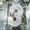 Balões de Folha de Alumínio Brancos com Números Impressos de 32 polegadas para Festa de Aniversário Infantil Decoração Props para Fotos ao Ar Livre Atacado