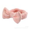 Banda para el cabello de venta caliente especial transfronteriza para mujer, para lavarse la cara, resistente al agua, para muñeca, lazo, banda para el cabello simple, accesorios para el cabello