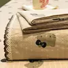 Modelo Nuevo 2026 Sábana de Hilo Puff con Borde Floral, Amigable con la Piel y Suave, Juego de Ropa de Cama para el Hogar de Tres Piezas: Sábana, Sábana ajustable y Funda de edredón