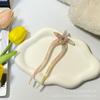 Pinza para el cabello de flor de cinco pétalos de ácido acético nuevo estilo coreano, elegante de alta calidad para niña, pinza para el cabello de disco para la parte posterior de la cabeza
