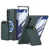 Adecuado para Cartera Portatarjetas Samsung z f old7 Funda de Teléfono Móvil Portatarjetas Desmontable Multifuncional Soporte Magnético Cubierta Protectora