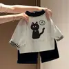 Conjunto de Primavera e Outono para Meninos 2026 Nova Moda Casual Esportiva para Crianças, Conjunto de Duas Peças Tendência para Bebês no Outono