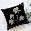 Funda de Almohada Floral Vintage para Plantas, Funda de Cojín de Sala de Estar Estilo Lujo Ligero, Comercio Electrónico Transfronterizo Amazon, Pedido Mínimo 1 Pieza
