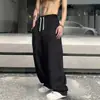 Pantalones Casuales Versátiles de Verano para Hombre 2026 Aliexpress con Cintura Elástica y Cordón, Pantalones Deportivos de Color Sólido al por Mayor en Stock