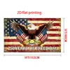 Bandeira Americana Transfronteiriça Série Águia do 250º Aniversário Festival do Dia da Independência Americana Tecido de Fundo para Decoração Externa