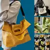 Bolsa de Lona Personalizada com Logo Impresso, Grande Capacidade, Impermeável, Bolsa Tote de Lona Feita Sob Medida com Alça