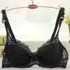 Roupa Íntima Feminina Popular Taobao Fina Respirável, Sutiã de Renda Completa, Sutiã Push-Up Ajustável Atacado Fabricante