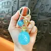 Nuevo Artículo de Venta Caliente Transfronterizo Fruta Brillo Piña Bolso Colgante Llavero Lindo Acrílico Colgante Accesorios Mayoreo