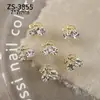 Joias para Nail Art de Cereja Novas Transfronteiriças Cheias de Diamantes Super Brilhantes Frutas Coloridas Cereja Pacote de Material para Unhas Vestíveis DIY