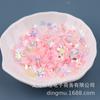 Accesorios DIY Cerámica Blanda Luminosa Rellena con Pegamento Gotas Lentejuelas Sirena Ji Color Mágico Estrellas y Luna Departamento de Amor Menos