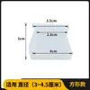 Nuevo taburete de silicona grueso silencioso mueble fieltro mesa silla pata de mueble cubierta protectora para pata de mesa