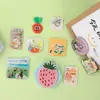 Imán de Nevera de Acrílico Personalización Forma Irregular Epoxy Completamente Magnético Cultural Creativo DIY Dibujos Animados Anime Personajes de Lugares Turísticos Magnético Suave Hecho a Medida