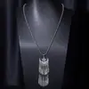 Collar de Borlas de Imitación de Plata Miao Más Vendido del Mundo para Mujer, Collar con Colgante de Mariposa y Pavo Real Colorido Estilo Étnico Bohemio