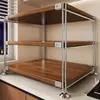 Estante de almacenamiento para cocina, soporte multicapa para microondas y olla de arroz, organizador versátil para encimera para almacenar especias y otros artículos