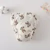 Pantalones de Entrenamiento para Bebé Estilo Coreano Algodón Puro Gasa Pañal Pantalones de Aprendizaje Cubierta de Pañal Impermeable para Bebés Pantalones de Entrenamiento