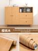 A6L Pegatina para Gabinete con Grano de Madera Impermeable Autoadhesiva Puerta de Gabinete Escritorio Cambia de Color Gabinete Zapatero Armario Renovación Muebles Engrosado