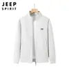 Modelo Nuevo 2025 Venta Directa de Fábrica Cardigan con Capucha de Color Sólido Casual Sudadera Disponible en Múltiples Colores para Hombre