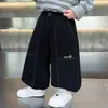 2415 Pantalones de Primavera y Otoño para Niños 2026 Nuevo Estilo Niñito Estilo Coreano Atractivo Pantalones Deportivos tipo Jogger Pantalones Casuales de Chándal para Niños