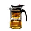 Infusor de chá com separação de borra para uso doméstico, xícara elegante, preparador de chá preguiçoso tudo-em-um, conjunto de bule multifuncional