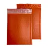 Ventas Directas de Fábrica Bolsa de Burbujas de Película Coextruida Naranja Regalo Festivo Sobre Autoadhesivo Bolsa para Envíos Impermeable Bolsa de Embalaje Express