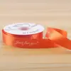 Fábrica em estoque direto 2.5 CM Inglês fita floral flor materiais de embalagem flor presentes fita de cetim atacado