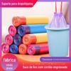 [5 rolos] Cordão de Lixo Saco de Lixo Doméstico Contínuo Enrolado Saco de Lixo Cordão Grande Saco de Lixo Portátil Saco de Lixo