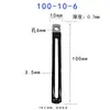Conector clip de fixação de chicote elétrico organizador de cabos retentor de fio clipe de fio de metal conexão macia de uma palavra revestimento de imersão em PVC