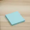 Notas adhesivas de colores macaron, blocs de notas cuadrados autoadhesivos, blocs de notas de oficina, marcadores para estudiantes, notas adhesivas reutilizables al por mayor