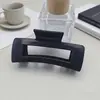 Pinzas para el Cabello de Plástico ABS de Venta Caliente, Pasadores Cuadrados Grandes, Accesorios de Pinza Base para DIY, Piezas en Blanco Base de Pinza de Tiburón sin Terminar al por Mayor