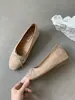 Zapatos de Baile Estilo Lazo Boca Baja Rojos de una Sola Capa para Mujer Nuevos Vintage Zapatos de Frijol Aumentadores de Altura Vintage Gamuza Zapatos de Leche