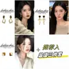 Brincos de Pérola Dourados Retrô para Mulheres, Luxo Acessível, High-End, Brincos Versáteis, Nicho, Brincos Novos Estilo Hong Kong Único